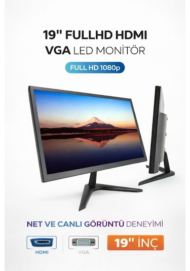 J-Tech Arya i5-6500TE 8 GB 128 GB SSD 19" Free Dos Masaüstü Bilgisayar