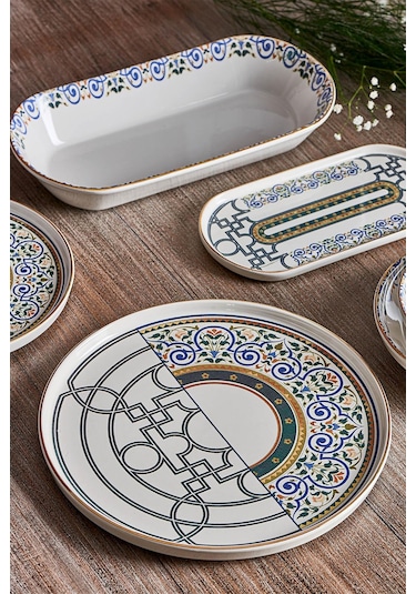 Neva N3159 Mentol Jülide 27 Prç Yemek Takımı