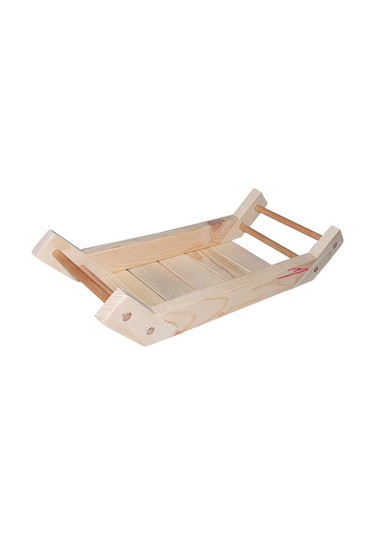 Doğal ahşap ekmeklik sosluk çok amaçlı sunum tepsisi Ahşap