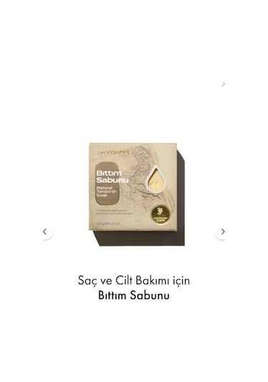 Greenlabel Bıttım Sabunu 120 Gr Doğal