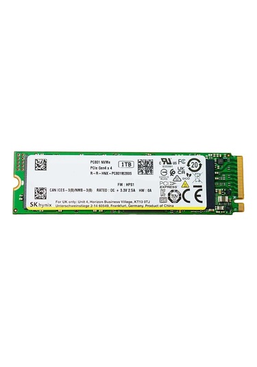 Sk Hynix PC801 1 TB 22 x 80 M.2 Nvme SSD