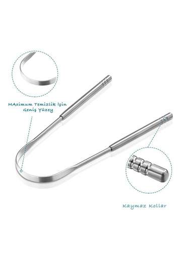 Curafloss Çelik Dil Temizleyici