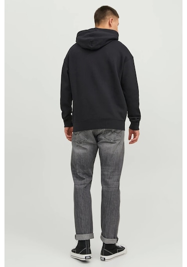 Jack&jones Jjestar Jj Sweat Hood Noos Siyah 001