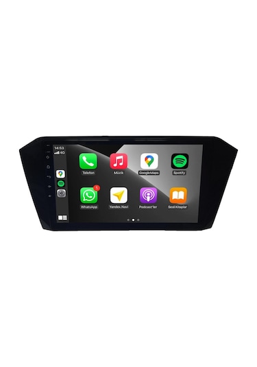 Navigate Volkswagen Passat B8 Android Carplay Multimedya 2015-2022 4gb Ram + 64gb Hafıza + 8 Çekirdek