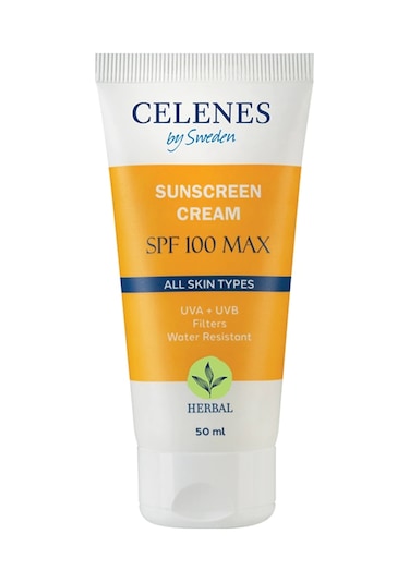Celenes By Sweden Herbal Koruyucu Güneş Kremi SPF100 Max 50 ML