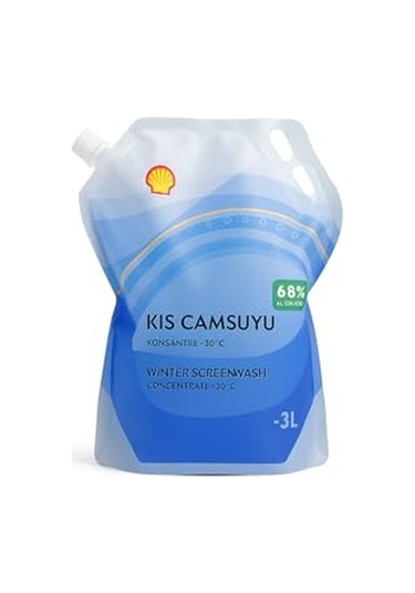 Shell Kışlık Cam Suyu -30 Winter Screenwash Concentrate Cam Suyu 3 Litre