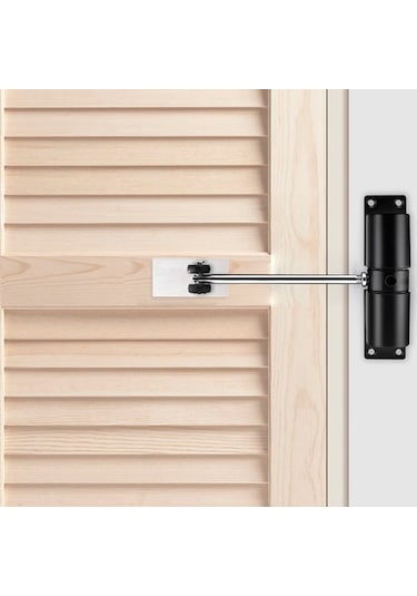 Basit Kapı Kapatıcı Ev Otomatik Menteşe Sessiz Kapatıcı Beyaz