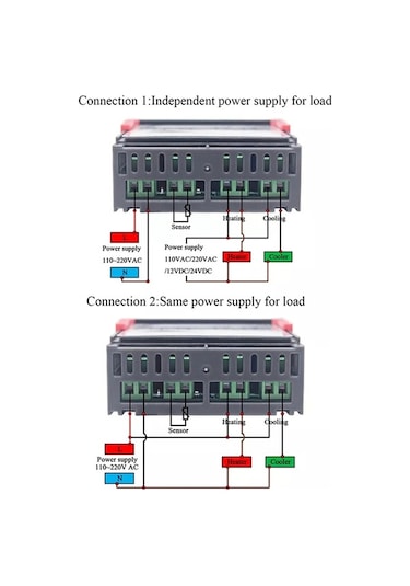 Supermarket1 Dijital Nem Ve Sıcaklık Kontrol - Otomatik -20 C/+80 C - Geniş Güç Aralığı
