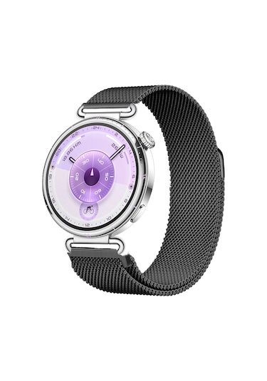 Huawei Watch Gt6 41mm Uyumlu Manyetik Milanese Loop Metal Kordon
