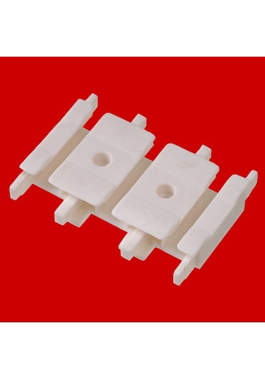 Plastik Korniş Eki 3 Lü Korniş Perde Rayı Ekleme Aparatı 2 Adet