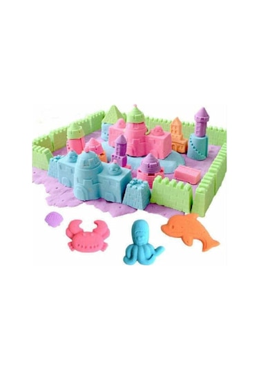 Heroes Kinetik Kum 500 Gr Oyun Kumu 1 Adet Çok Renkli