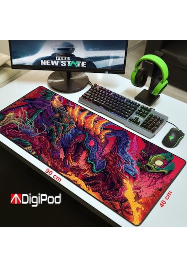 Digipod Gaming Mousepad Oyuncu Mouse Pad 90x40 Xxl Mousepad