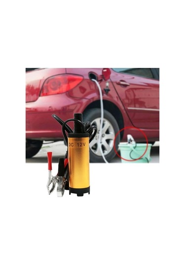 Pazly Yakıt Transfer Pompası Suntek Dizel Yakıt Pompası Altın-12v 38mm Rq