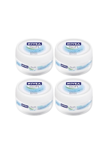 Nivea Soft Krem 100 ML x 4