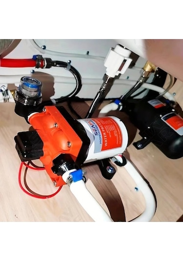Pazly Seaflo Rv Su Pompası Toplama Tankı 0.75l, Demir Yapı, Basınç Sabit, İç Dekorasyon, Dış Genişleme, Pil Gerektirmez