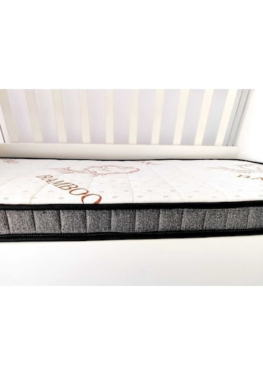 Kapitoneli 50x100x10 Soft Bamboo Bebek Yatağı Bmb-003