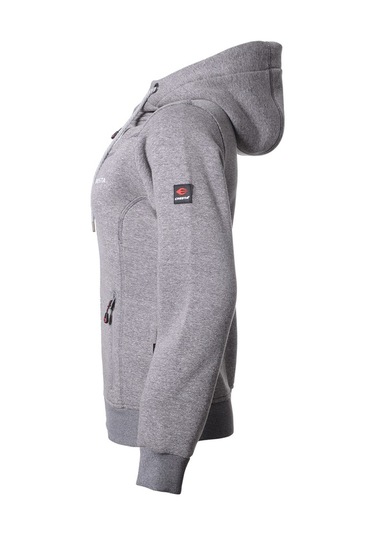 Cresta Kapüşonlu Fermuarlı Kadın Sweatshirt