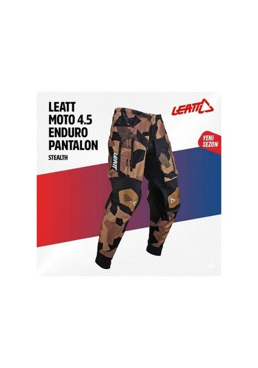 Leatt Enduro 4.5 Kahverengi Motosiklet Pantolonu