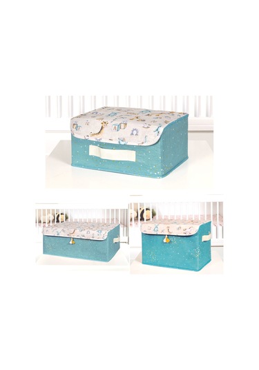 Bebek Ve Çocuk Odası Kapaklı Organizer Kutu Seti 001