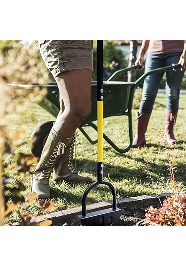 Hightower Black Heavy-duty Manuel Çim Biçme Makinesi: Ergonomik Sap, Geniş Pedal, Bahçe Bakımı İçin Verimli Ve Dayanıklı