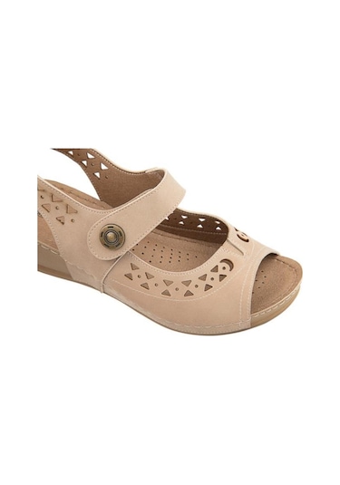 Muya Terra 31130-042 Anatomik Taban Kadın Sandalet A.vizon 36-40 Vizon
