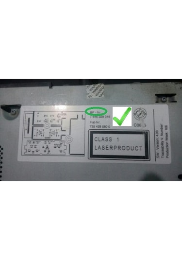 Linea Punto Blaupunkt Teypler için Aux Usb Bluetooth Mp3