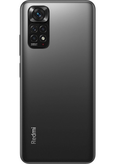 Xiaomi Note 11s Araka Batarya Pil Kapağı Siyah