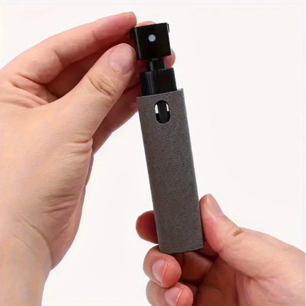 Dashanshop Gri 2si 1 Arada Ekran Temizleme Aleti Püskürtmeli Multifonksiyon Sprey Şişesi