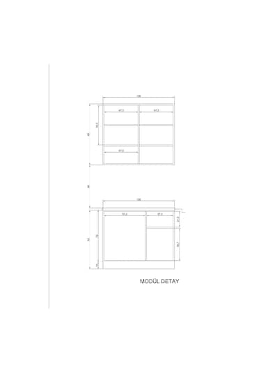 Ahşap Hazır Mutfak Dolabı