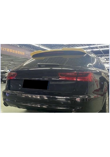 Audi A6 Avant Cam Üstü Spoyler 2011 2018 Boyasız İthal Plastik