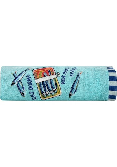 Mudo Home Sardına Mutfak Havlusu 40x66 Mavi