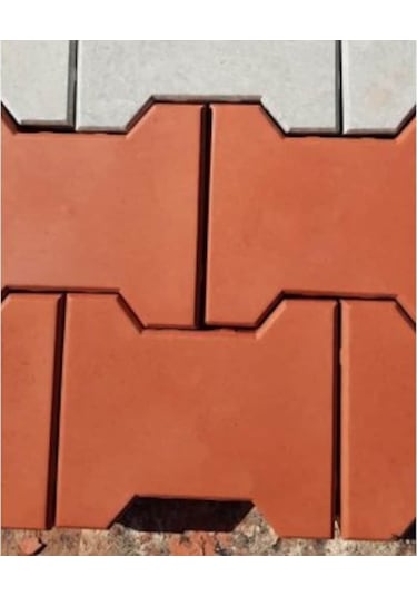 Plastik Parke Taşı Kalıbı Tekli Aşık Taşı 6 Cm (10 Adet)