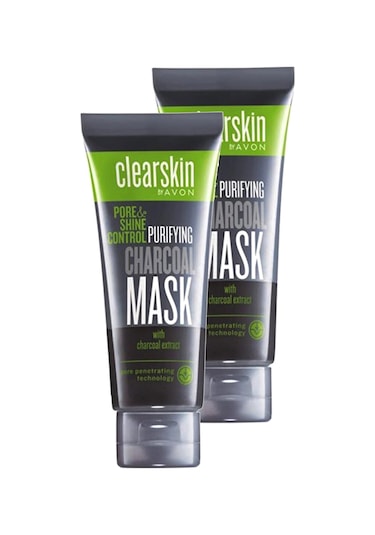 Avon Clearskin Pore Shine Kömür Maske 2 x 75 ML