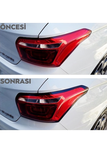 Citroen C-Elysee Stop Çerçeve Sticker-Kolay Uygulama-Uzun Ömürlü