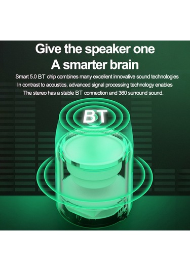 Teltree Düşük Tüketimli Bt 5.0 Mini Hoparlör, Taşınabilir Outdoor Ses Cihazı, 3w Güç, 400mah Pil, Mavi Renk