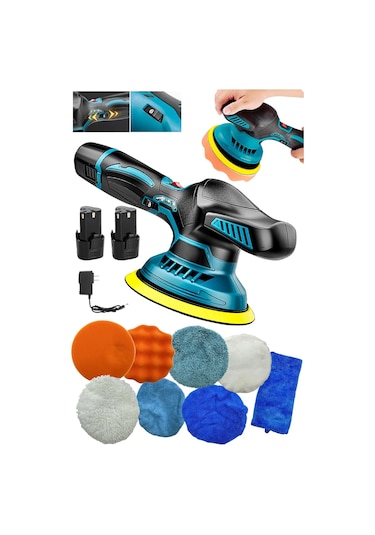 Deko Turkey Orb150 6 Kademe Devir Ayarlı Akülü Polisaj Zımpara