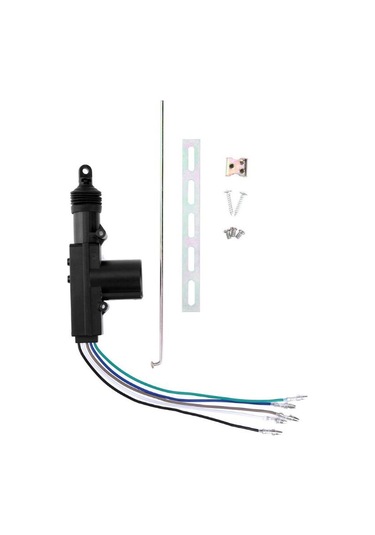 Geeksen Evrensel Araba Güç Kapı Kilidi Aktüatörleri 12 Volt Motor