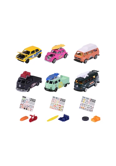 Majorette 2'li Paket Volkswagen The Originals Model Arabalar