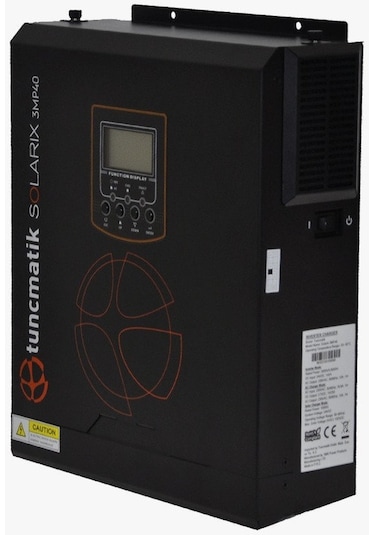 Tunçmatik Solarix 3 KW 40 A Mppt 3000 Watt Tam Sinüs Akıllı İnverter