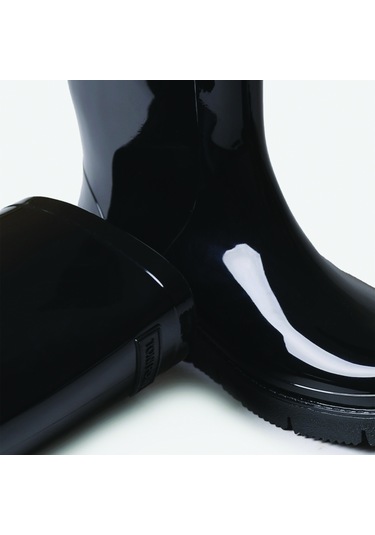 Negro Bot Yağmur Kadın Clermont Toni Pons Raın Boots In Glossy Rubber Siyah