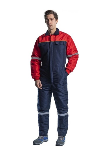 Şensel, Reflektörlü Soğuk Hava Tulumu, Lacivert-Kırmızı-55E2652-