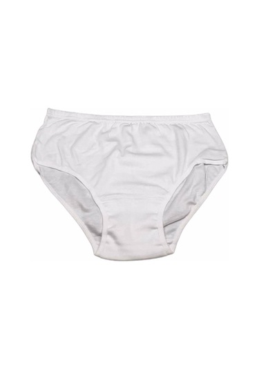 Aydoğan Kadın Biyeli Yüksek Bel Pamuk'lu Bato Külot 0078 - 12 Adet 001