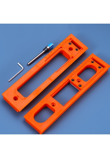 Homyl Kapı Menteşesi Jig Kilidi Ahşap Dolap Donanımı Yuvası 5,5cmx22cm