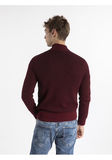 Zegna Erkek Mont Zg96N053 Bordo