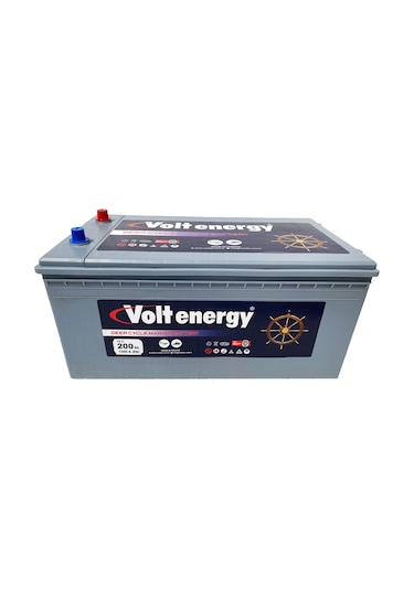 VOLT ENERGY 12 V 200 Amper Deep Cycle Marin Bakımsız Akü