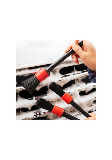 Oto Araç İç Dış Detaylı Temizlik Fırça Seti 5 Adet