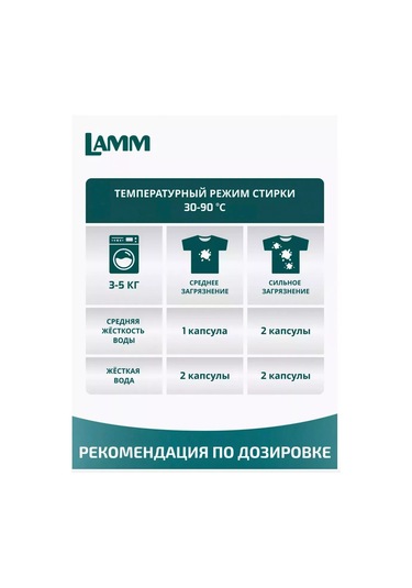 Lamm Beyazlar İçin Lama Alpi Tazeliği Yıkama Kapsülleri 40 Adet 200739899 Diğer