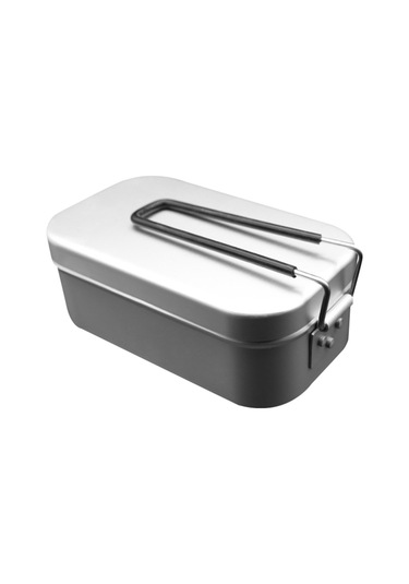 Mufunye El Taşınabilir Alüminyum Alaylı Yemek Kutusu , Isıya Dayanıklı Sap - Mini Boyutlu Çok Renkli