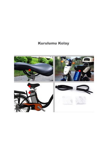 DailyLink Uzaktan Kumadalı Bisiklet Motosiklet Alarmı