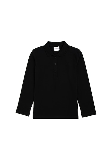 U.s. Polo Assn. Kız Çocuk Siyah Sweatshirt 50296377-vr046 Siyah